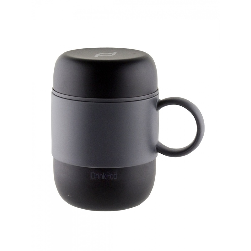 Grunwerg Drink Pod with Handle – Black