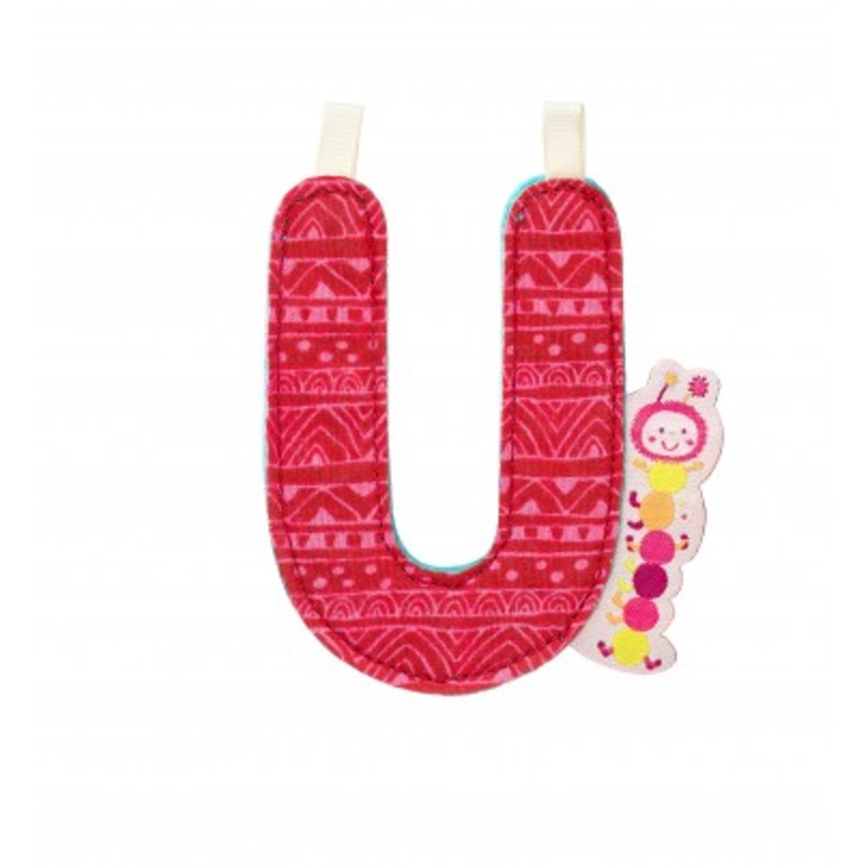 Lilliputiens Fabric Letter U