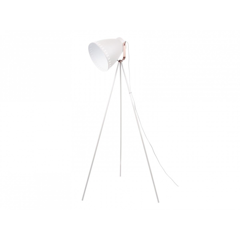 Mingle Floor Lamp – Metal White