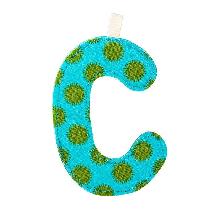 Fabric Letter – C
