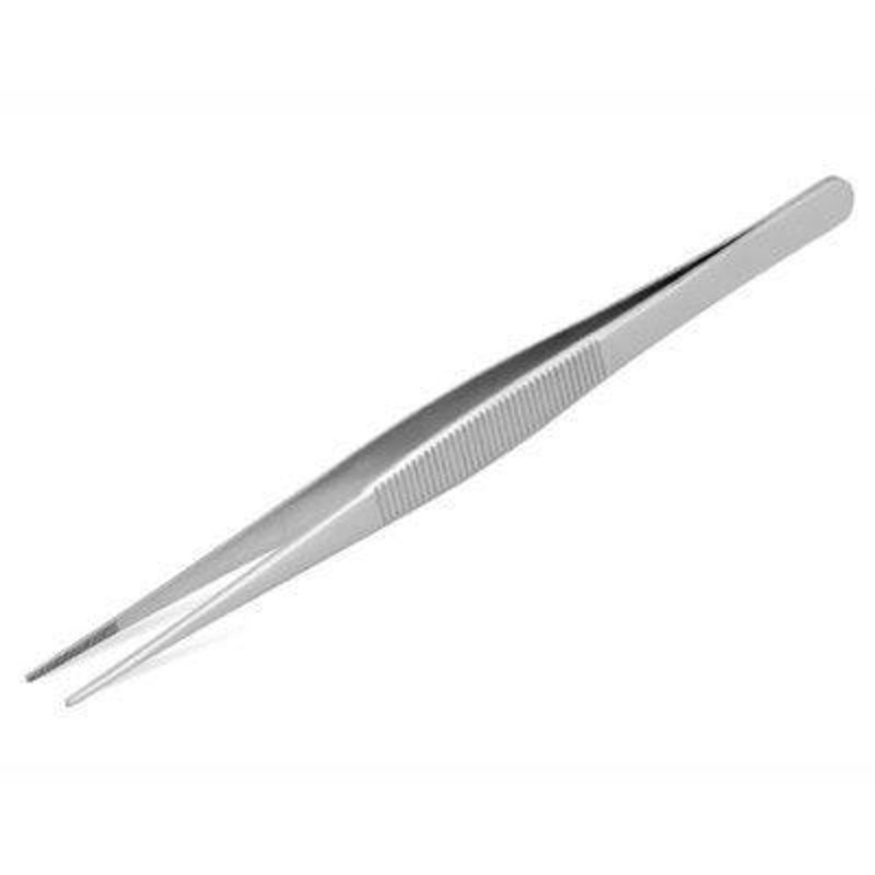 Pujadas Fine Tip Straight Tweezer – 16cm
