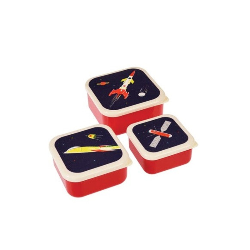 Rex Set of 3 Snack Boxes – Space Age