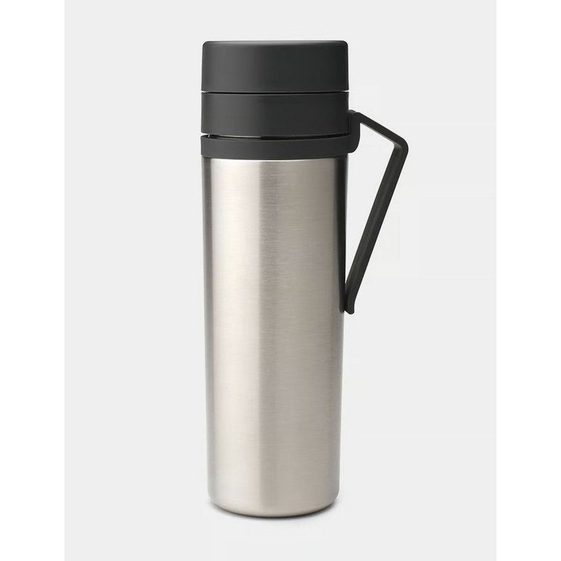 Brabantia  Make & Take Insulated Flask 0.5L – Dark Grey