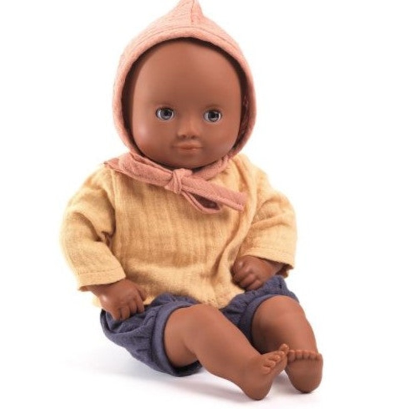 Djeco POMEA Doll – Baby Mimosa