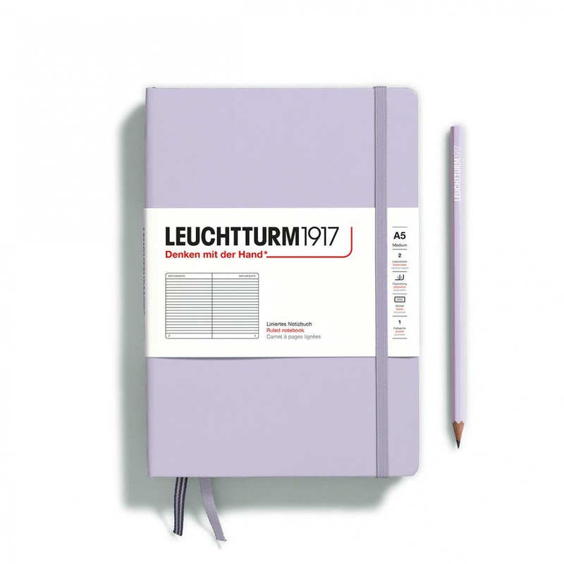 Leuchtturm A5 Notebook Lined Lilac