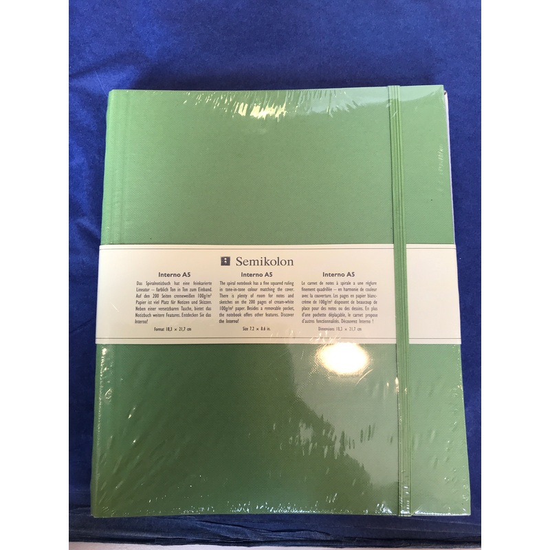 Interno A5 Notebook – Lime