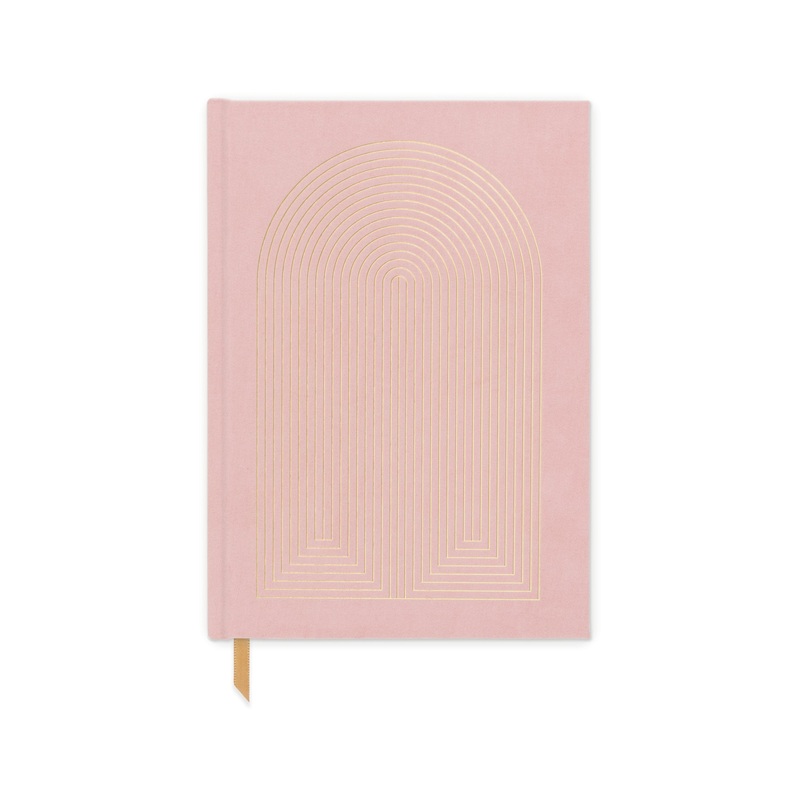 Pink Rainbow Cloth Cover Book