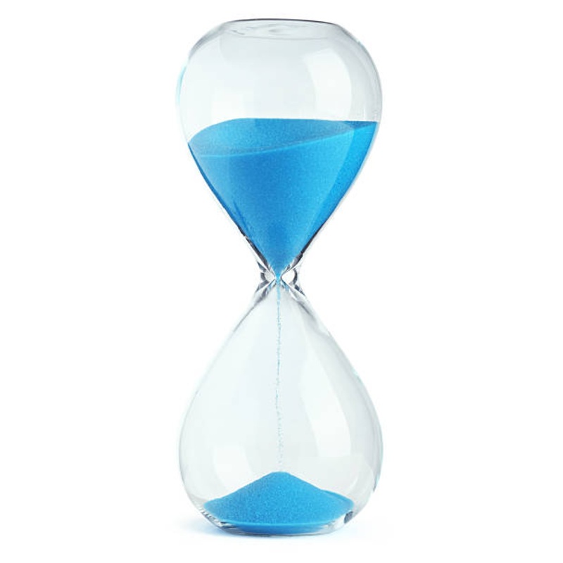 Hourglass – Blue