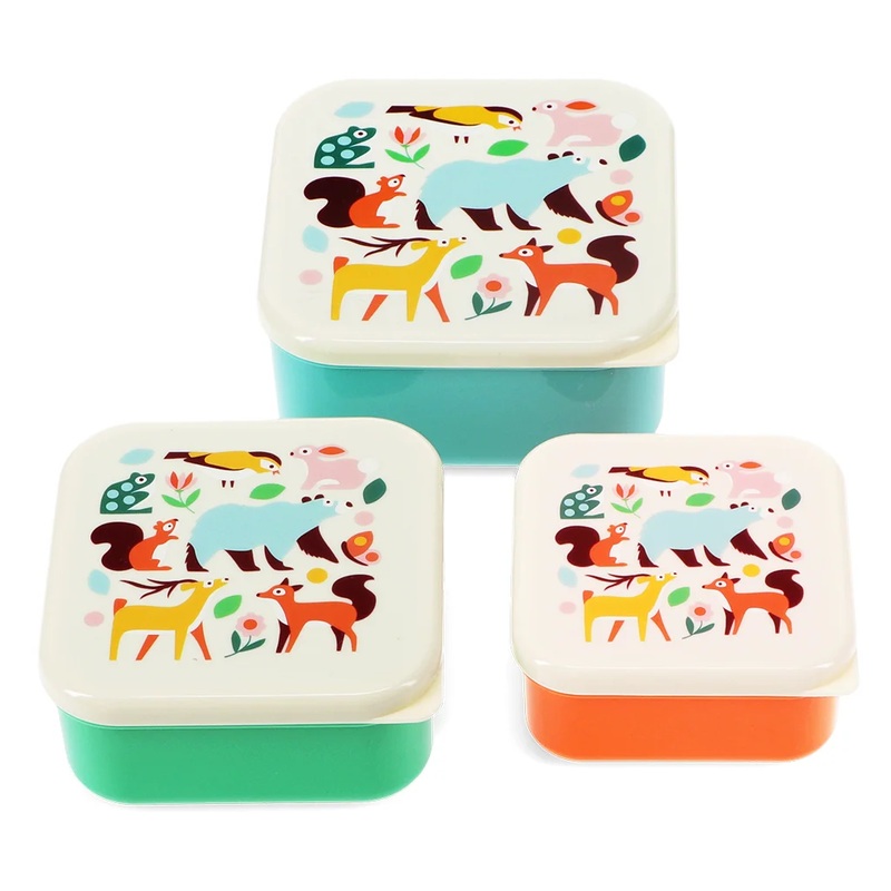 Rex Snack Boxes Wodland Set of 3