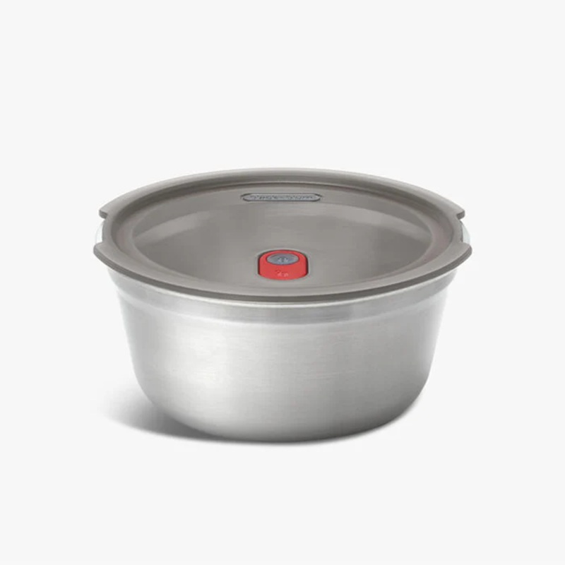 Black & Blum Stainless Steel Round Multi Function Food Bowl Large 950ml