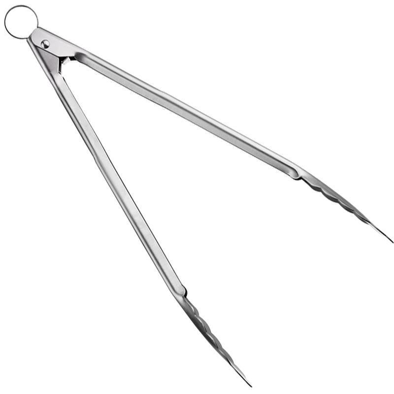 Cuisipro Stainless Steel Locking Tongs – 24cm