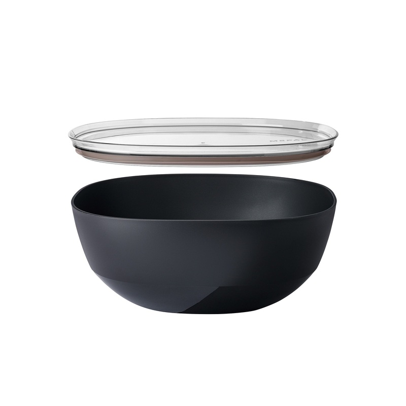 Mepal Serving bowl Silueta 5000mL with lid – Nordic Black