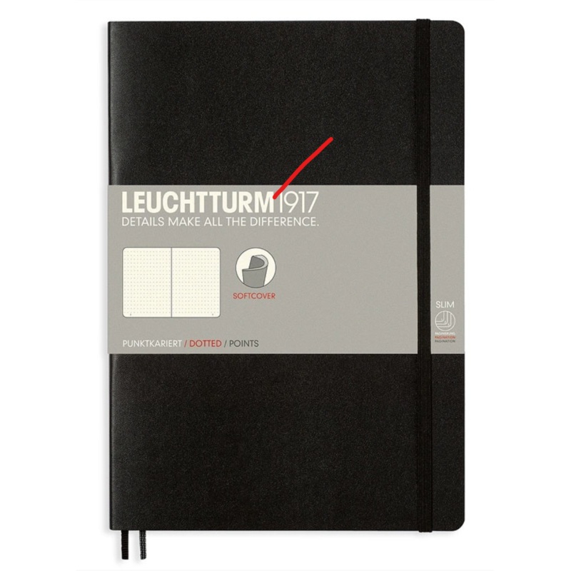 Leuchtturm Soft Cover Dotted – Black