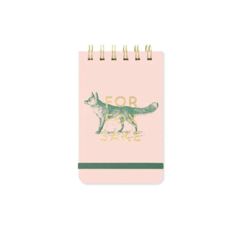 For Fox Sake Spiral notebook