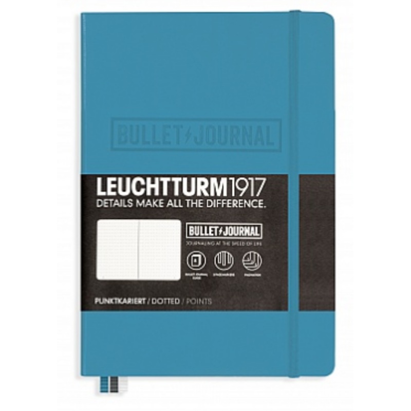 Leuchtturm A5 Hardback Bullet Journal – Nordic Blue
