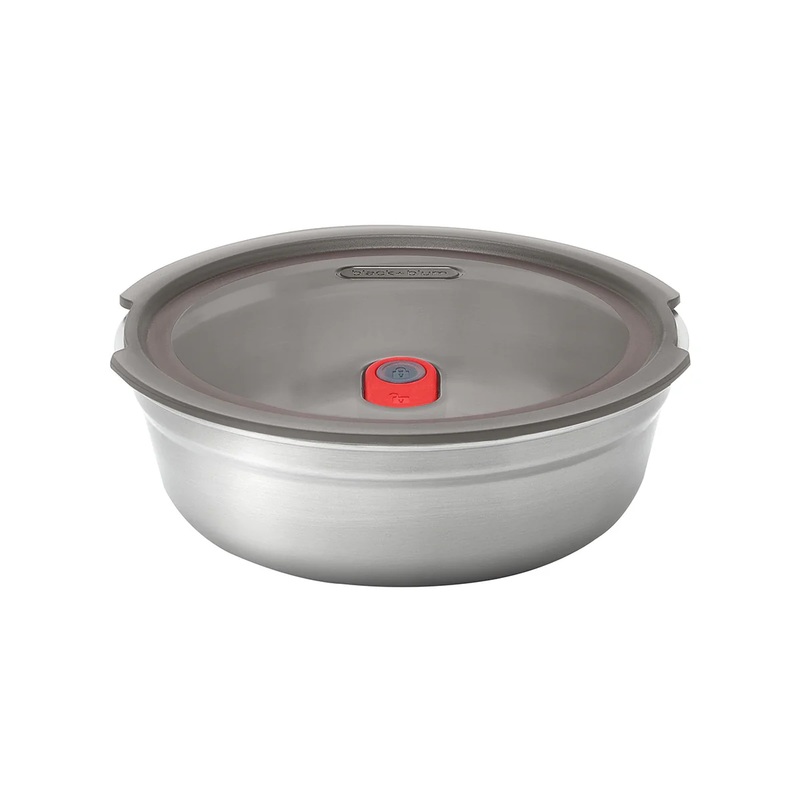 Black & Blum Stainless Steel Round Multi Function Food Bowl Small 650ml