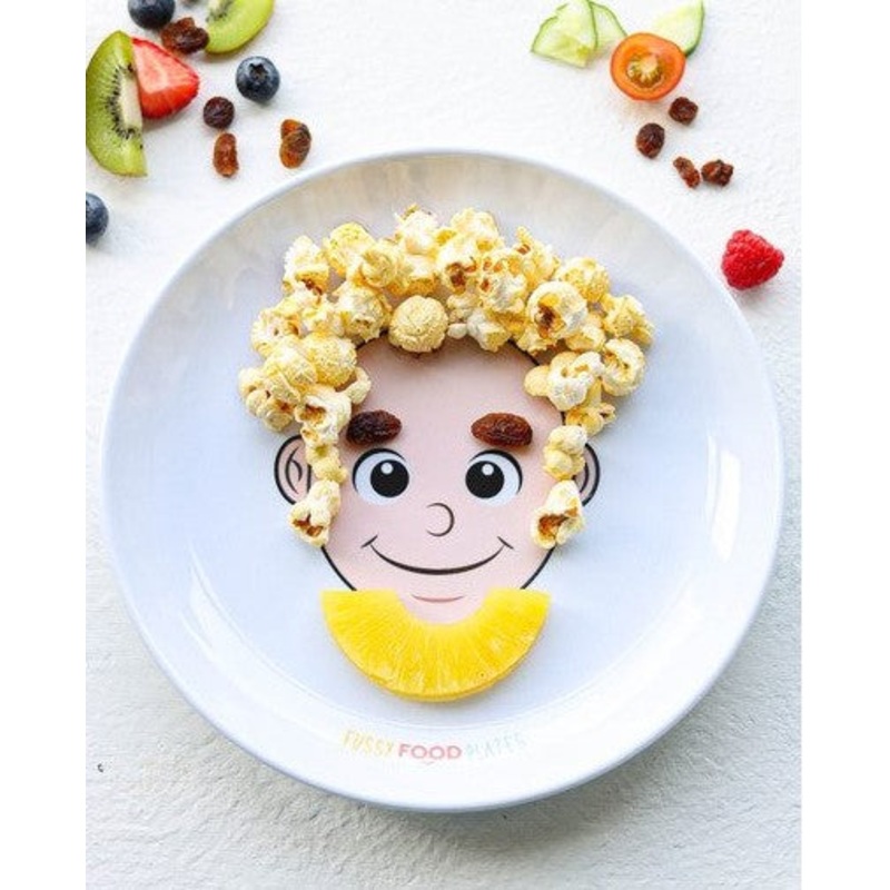 Fussy Food Plates – Male (Light Skin)