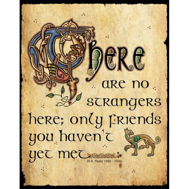 Metal Sign – Strangers