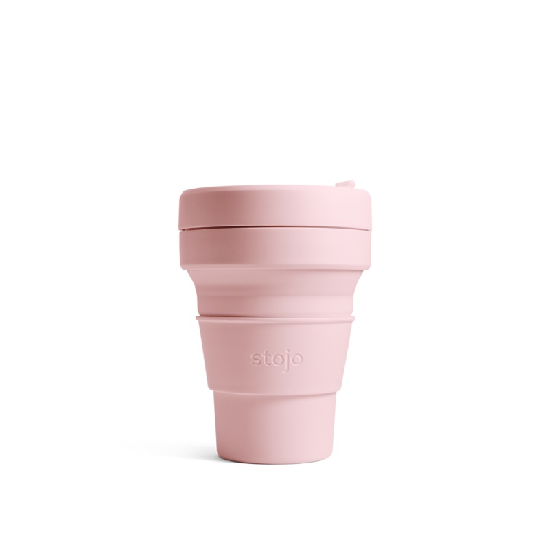Stojo Collapsible Mug 12oz – Carnation