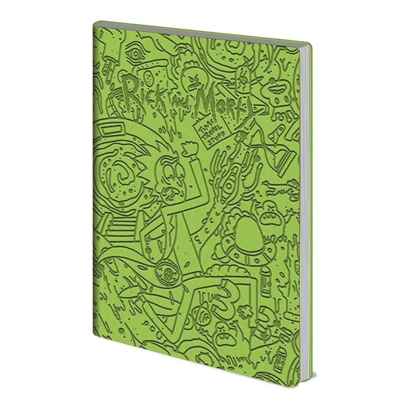 Rick and Morty Notebook – Green