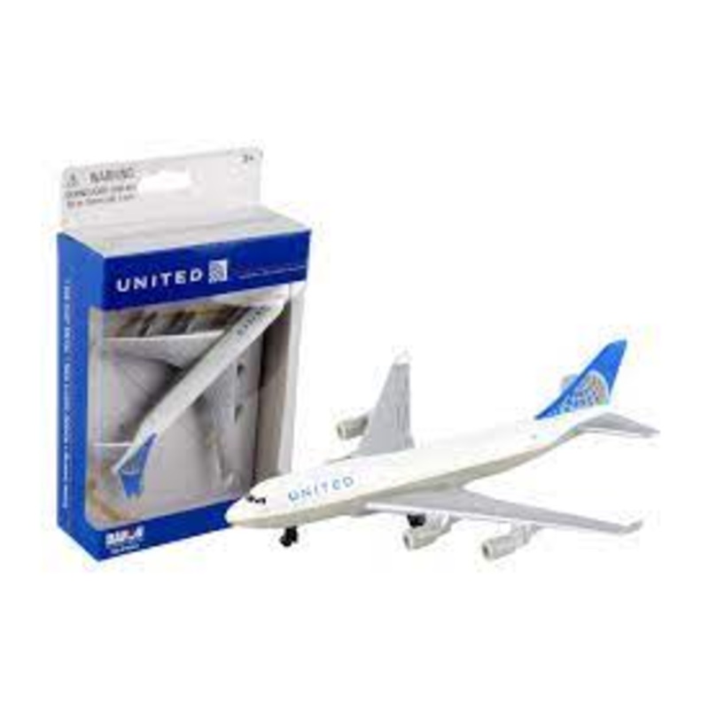 United B747 Die-cast Plane