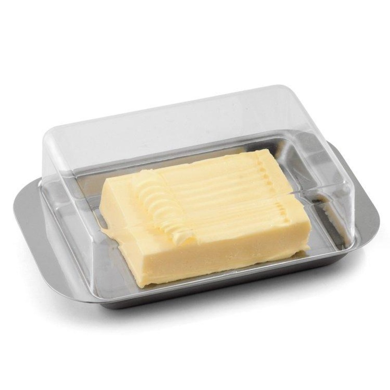 Weis Butter Dish with Plastic Lid
