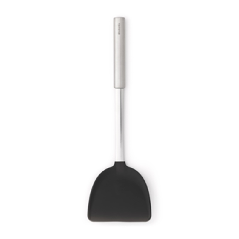Brabantia Profile Wok Spatula, Silicone – Matt Steel