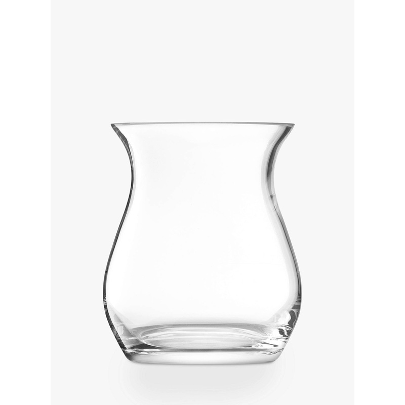 LSA Flower Open Posy Vase – Clear (23cm)