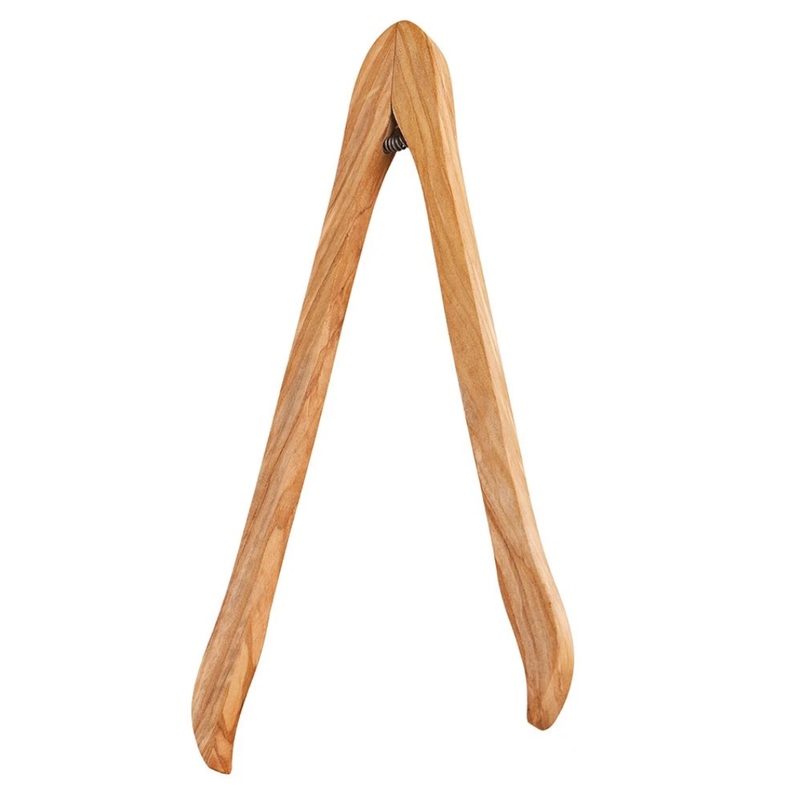 Eddingtons Olive Wood Serving Tongs