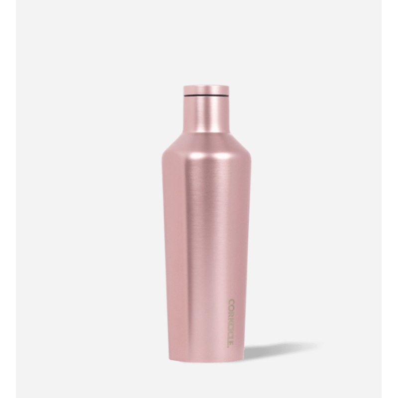 Corkcicle 16oz Metallic Canteen – Rose