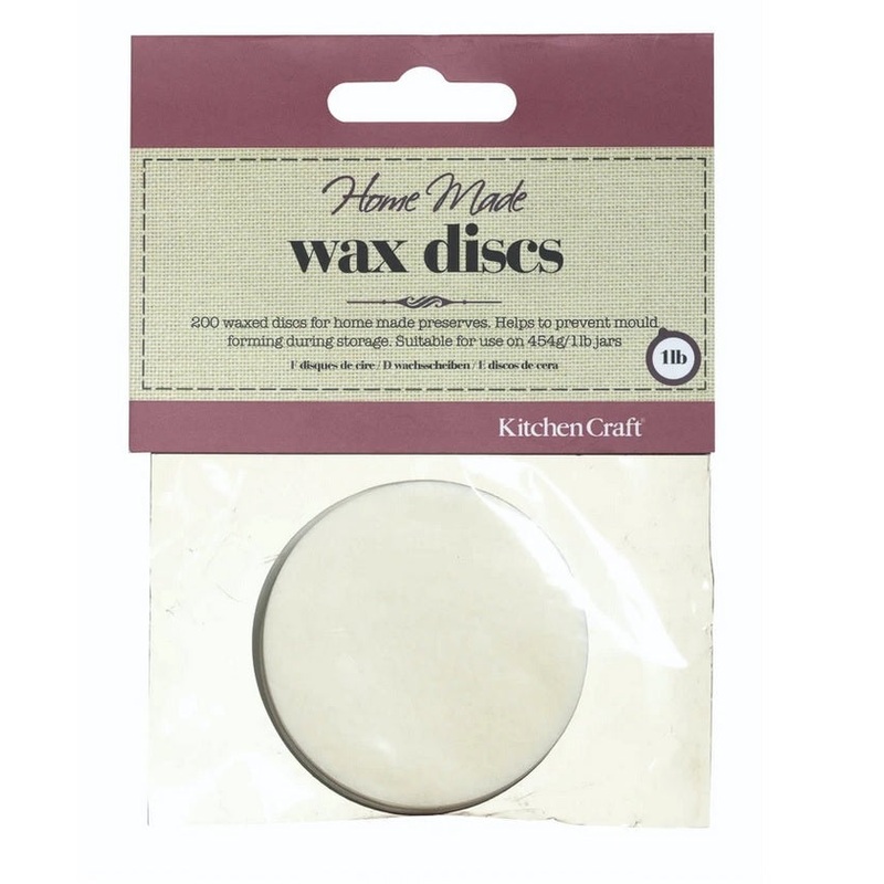 Home Made Set of 200 Waxed Circles – for 0.45kg Jars