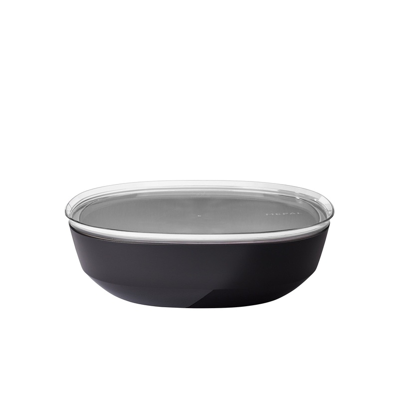 Mepal Serving bowl Silueta 4000mL with lid – Nordic Black