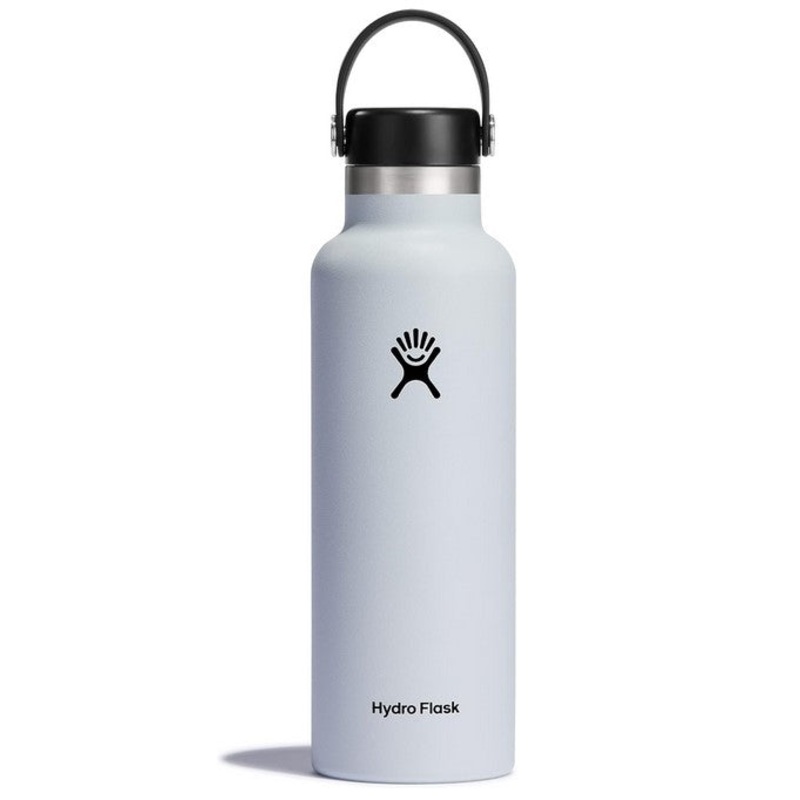 Hydroflask Standard Mouth Bottle with Flex  Cap 21oz – White