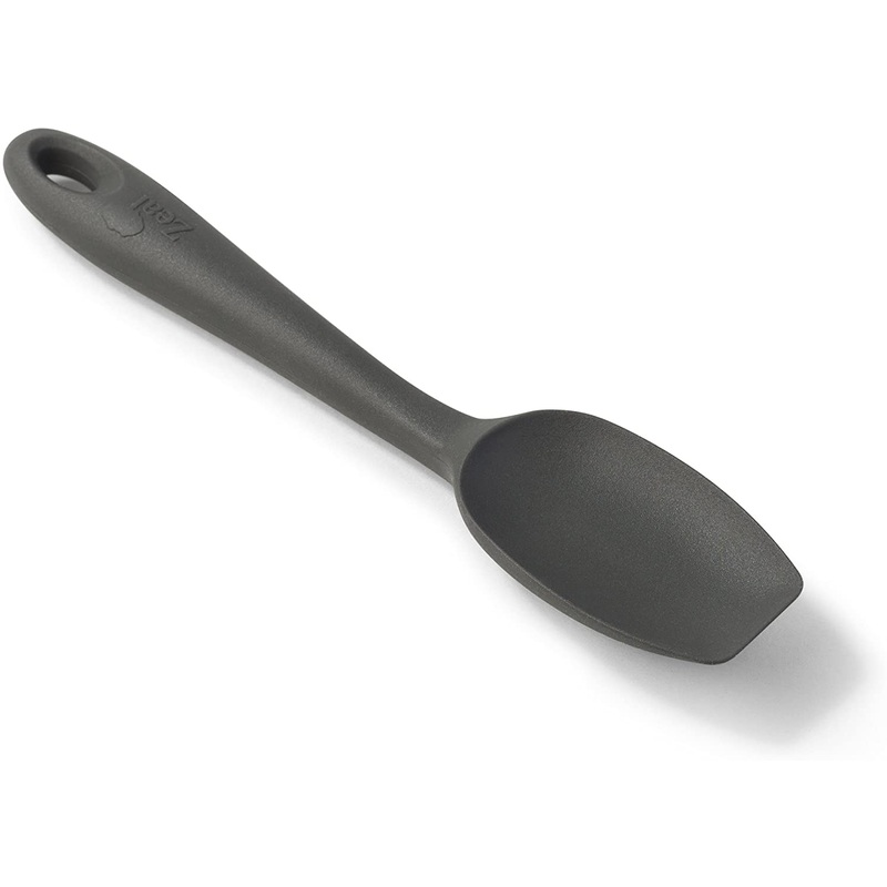 Zeal Small Silicone Spatula Spoon – Dark Grey