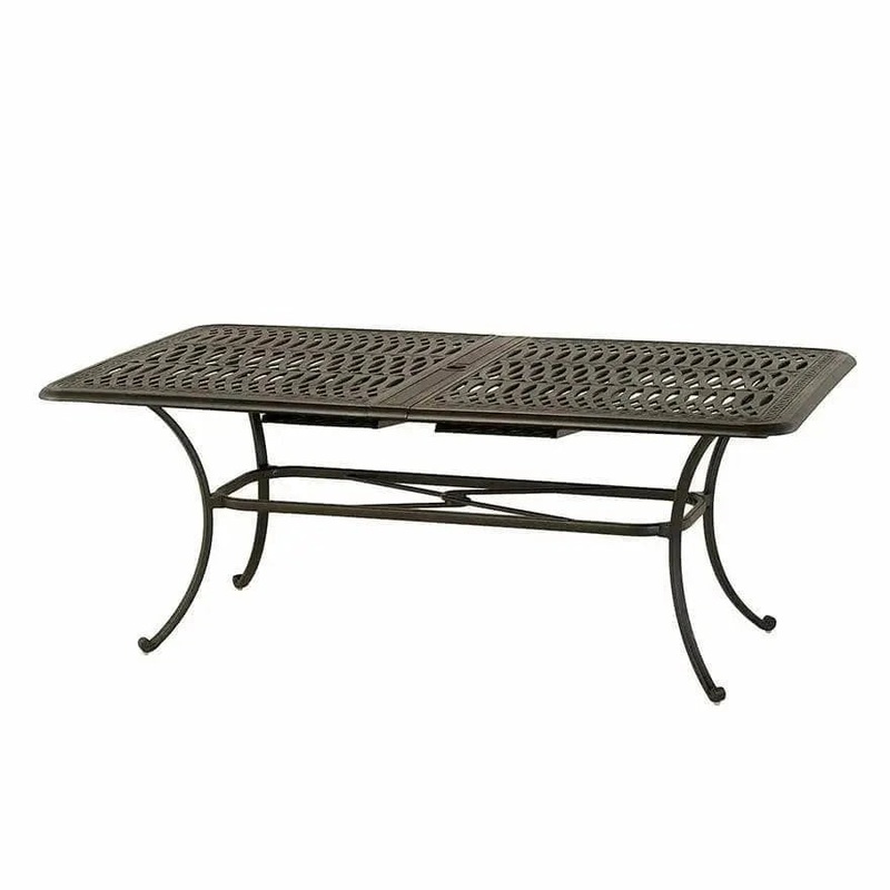 Hanamint Mayfair 42″ x 76″ Rectangle Extension Dining Table