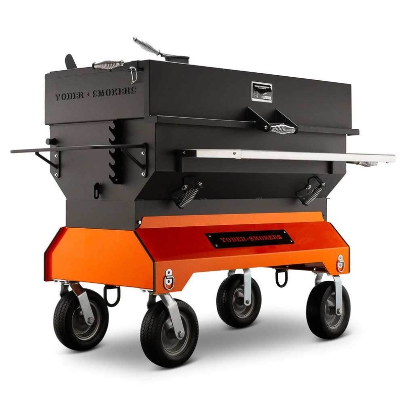 Yoder Smokers 2448 Flat Top Competition Charcoal Grill
