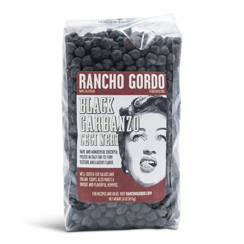 Rancho Gordo Black Garbanzo Beans