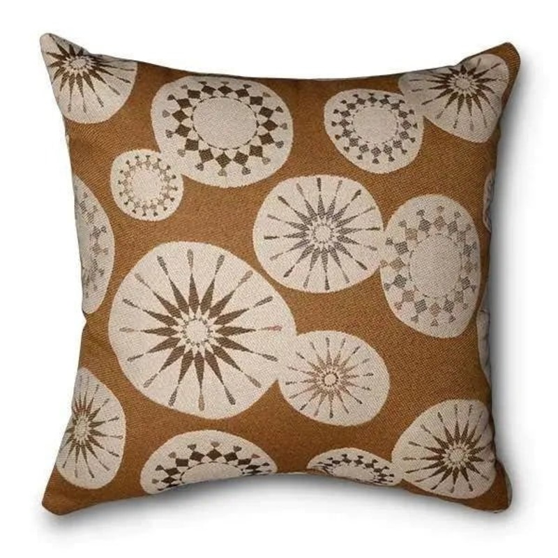 Casual Cushion 18″ Throw Pillow in Roundel Cedar