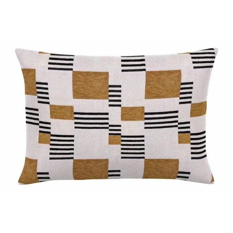 Pavati Caramel 13″ x 20″ Lumbar Throw Pillow