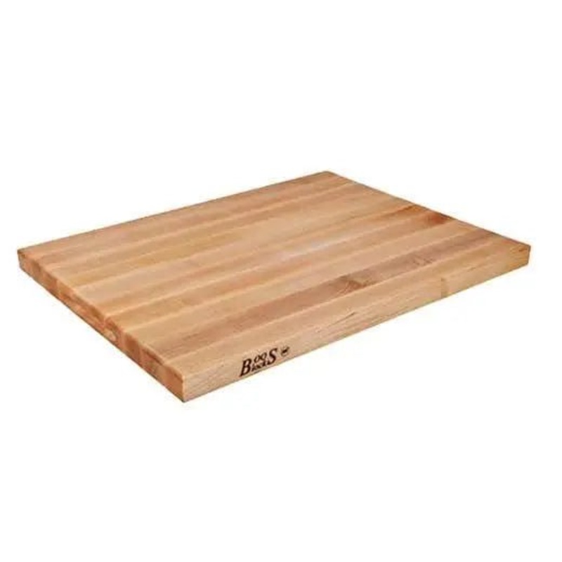 Boos Block R01 Maple Wood Cutting Board, 18″ x 12″ x 1.5″