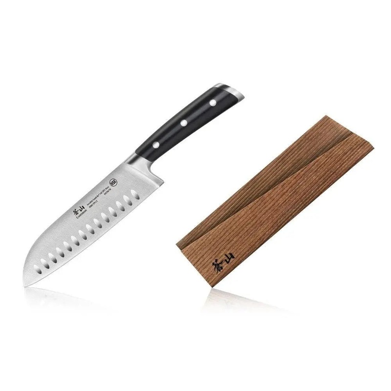 Cangshan TS Series 7in Santoku Knife with Sheath