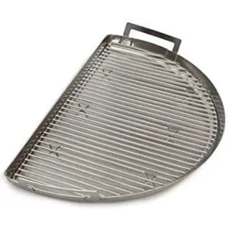 SnS Grills Drip N Griddle Pan Deluxe for 22″ and 26″ Charcoal Kettle Grills