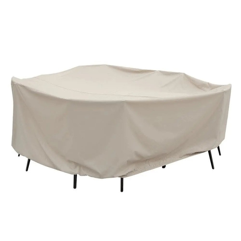 Treasure Garden Protective Cover for 60″ Round or Square Table and Chairs