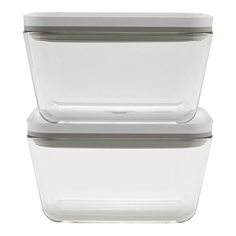 ZWILLING Fresh & Save 2-pc Vacuum Box Large Glass Container Set