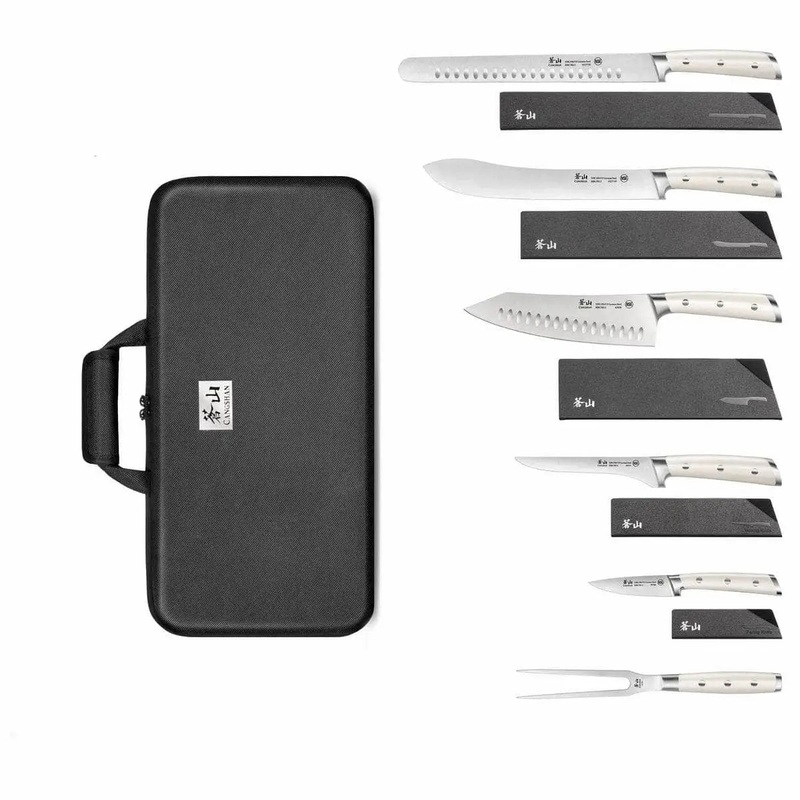 Cangshan S1 Series White 7-piece BBQ Knife Set