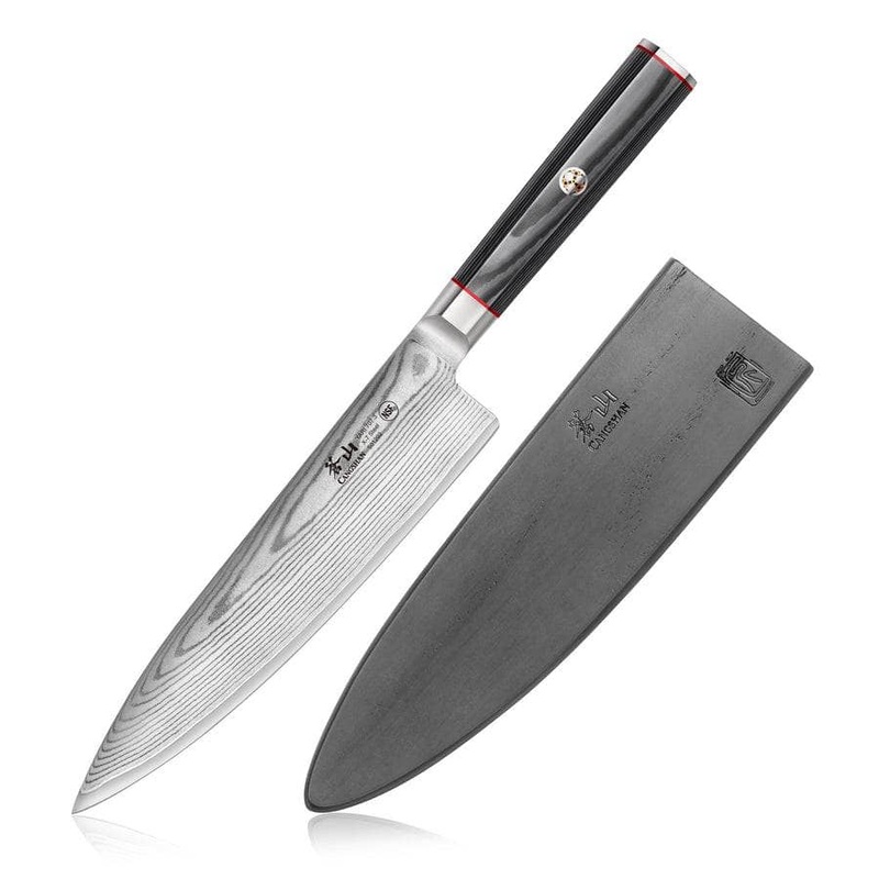 Cangshan Yari 8-inch Chef’s Knife with Sheath