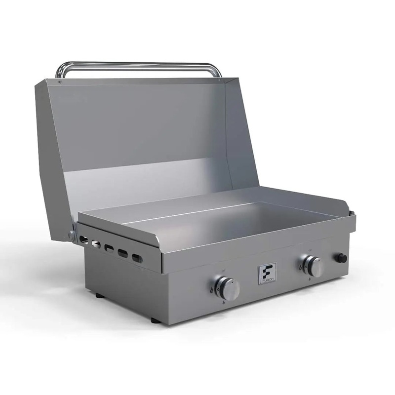 Fusion GFE75 Stainless Steel Lid for 2-Burner Teppanyaki Griddle
