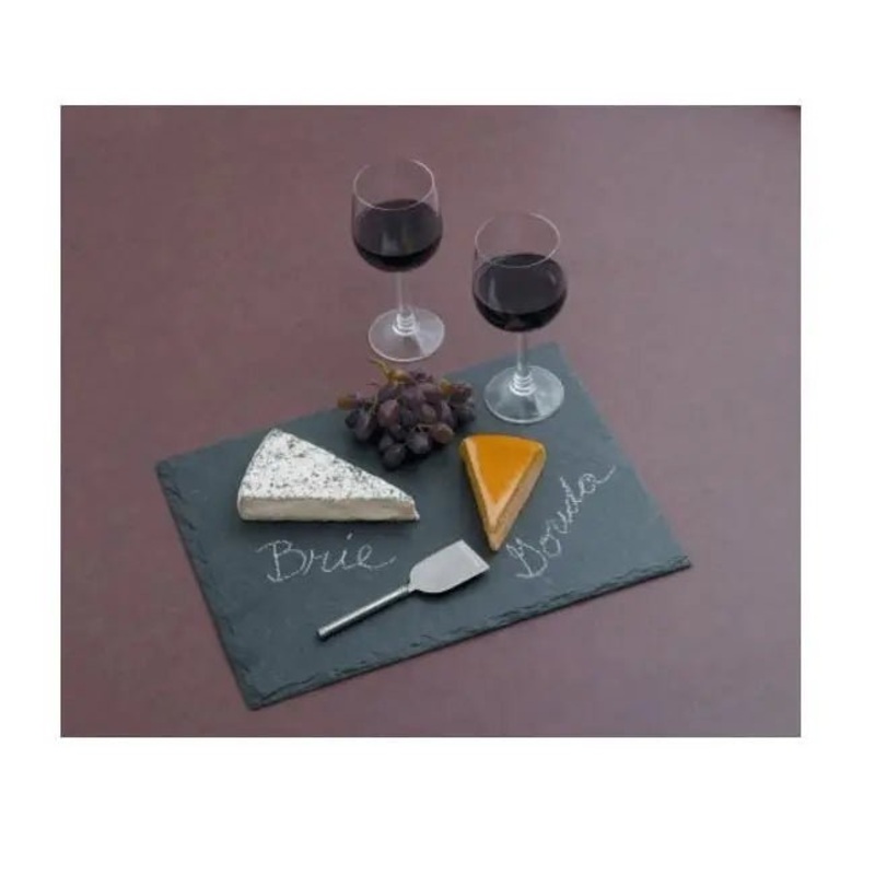 JK Adams Charcoal Slate Cheese Server – 16″ x 12″