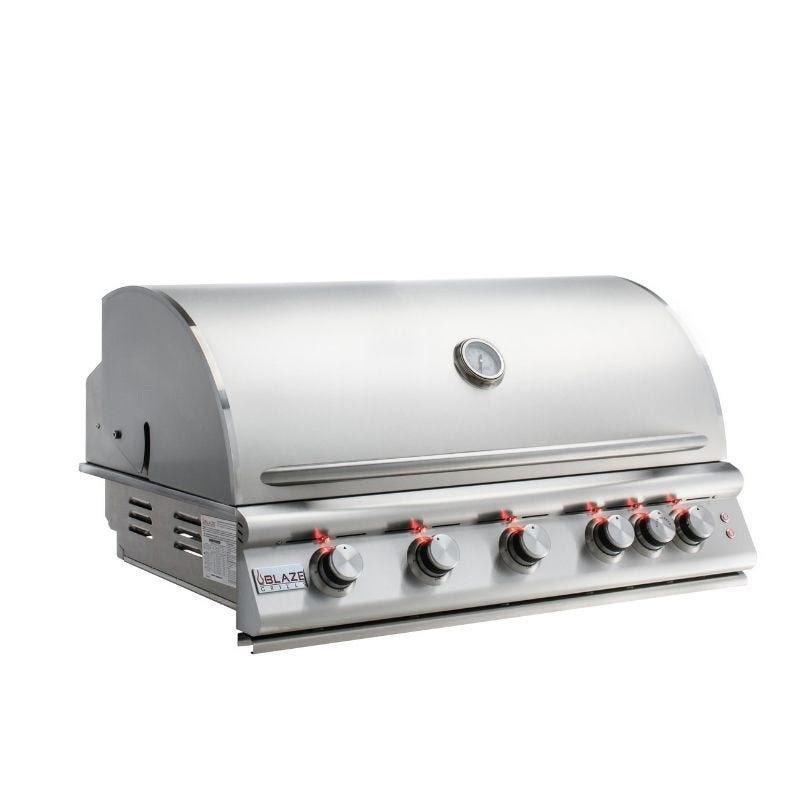 Local Special, OPEN BOX, Blaze 5 Burner Premium LTE Grill Built-In Gas Grill , NG