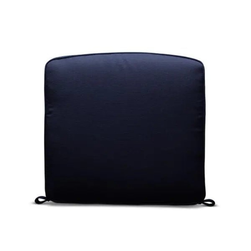 Casual Cushion Deluxe Dining Seat Cushion in Canvas Navy